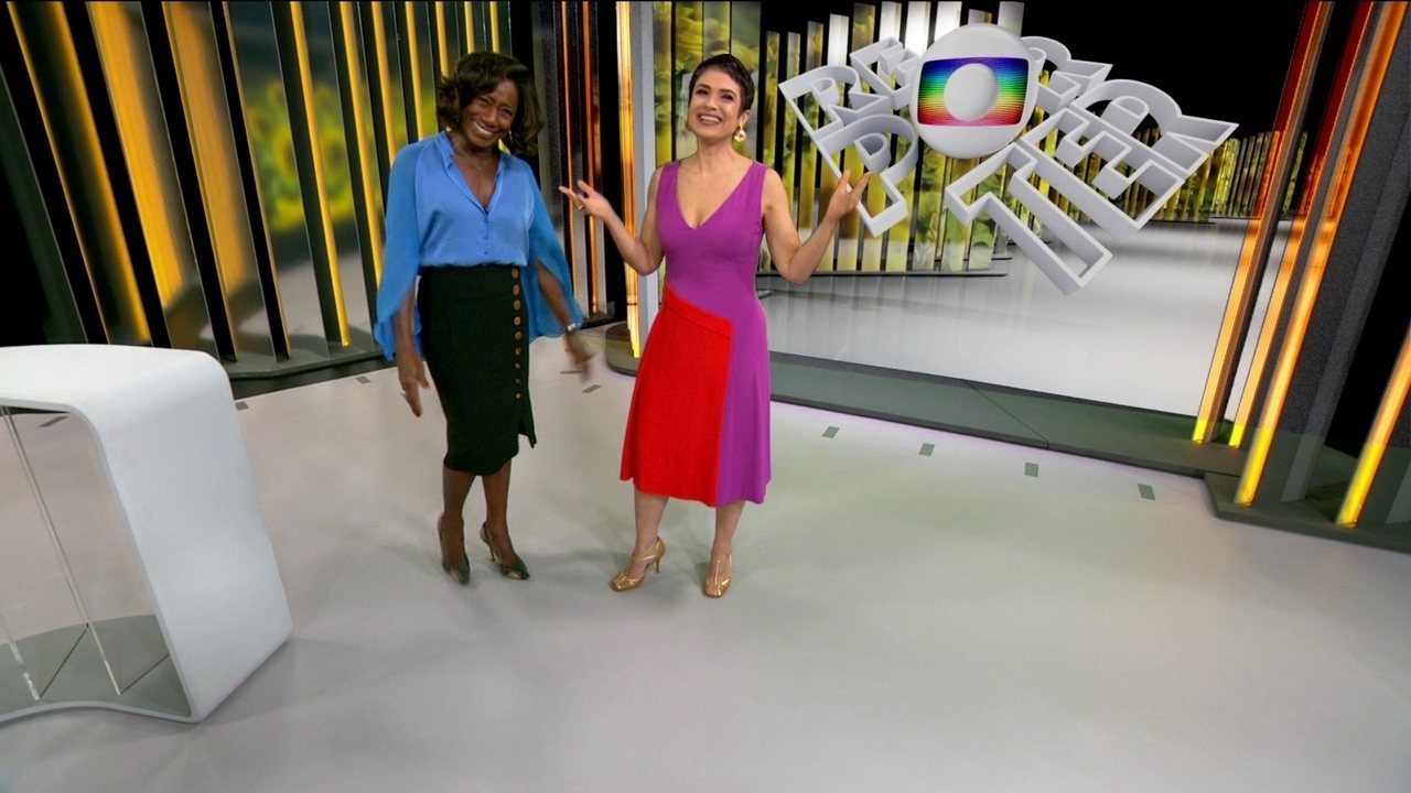 Gloria Maria e Sandra Annenberg