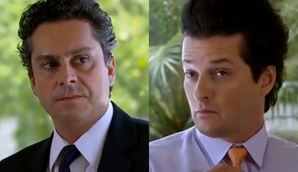 Baltazar (Alexandre Nero) e Crô (Marcelo Serrado) de Fina Estampa