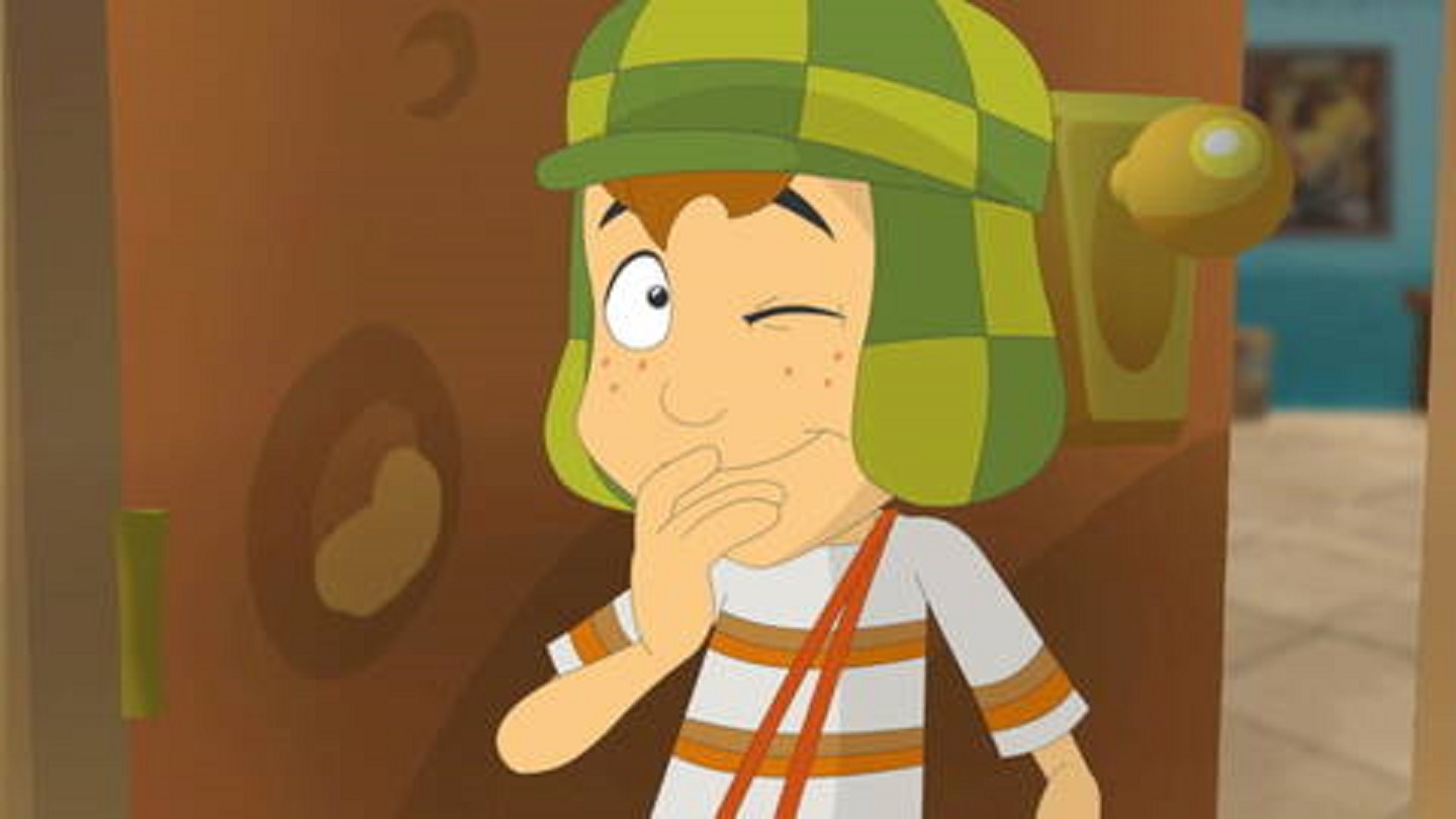 Chaves em desenho animado