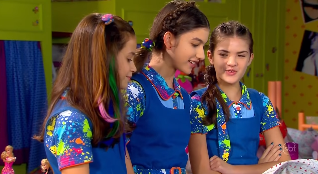 Raíssa Chaddad, Giovanna Grigio e Lívia Inhudes