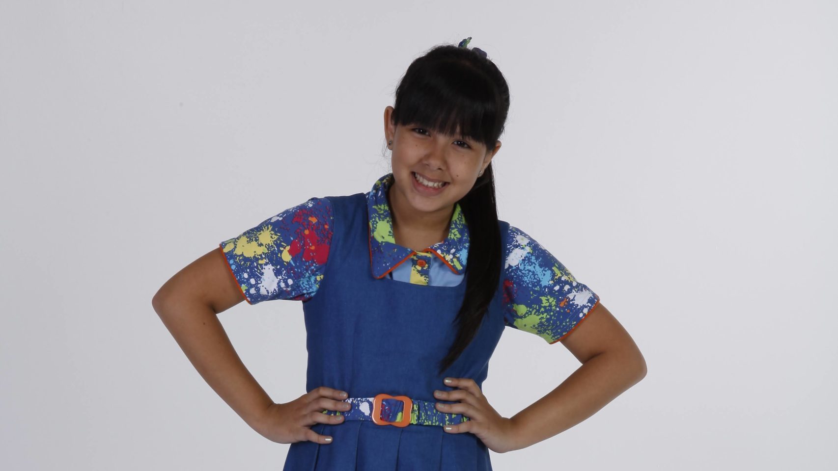 Cinthia Cruz como Cris em Chiquititas (Lourival Ribeiro / SBT)