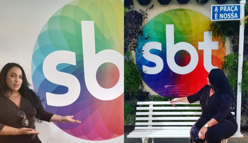 Fabiana Escobar, a Bibi Perigosa, no SBT Interior