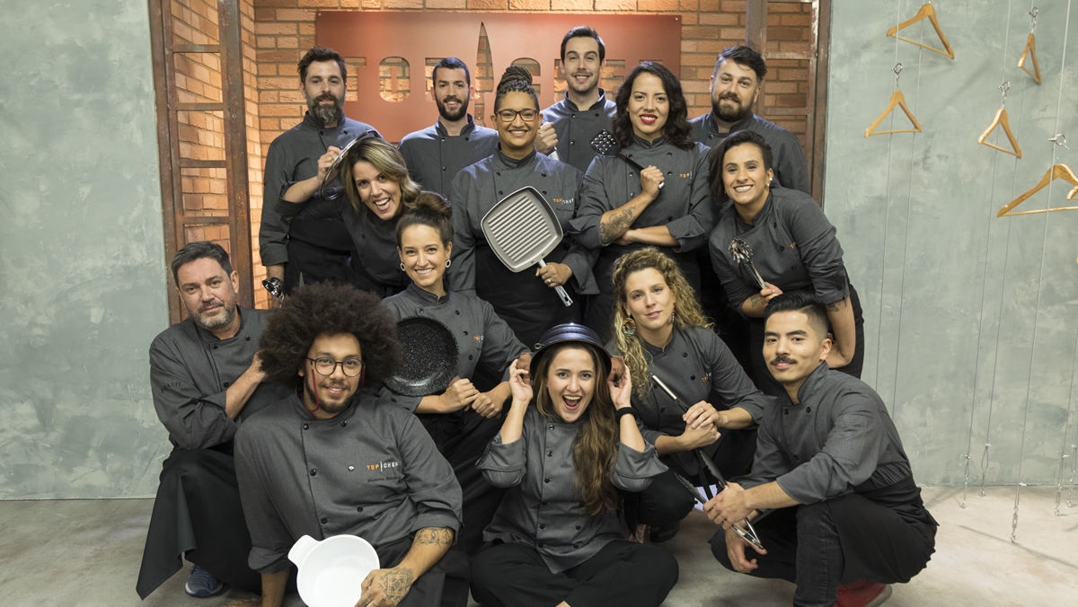 Elenco do Top Chef (Divulgação: Record TV)
