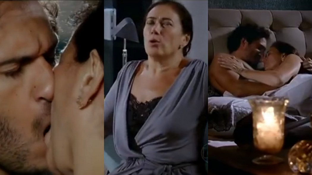 Guaracy (Paulo Rocha) e Griselda (Lilia Cabral) de Fina Estampa