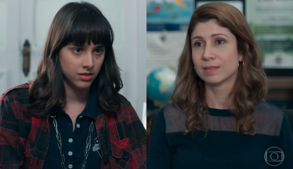 Lica (Manoela Aliperti) e Ana Maria (Flávia Milioni) de Malhação - Viva a Diferença