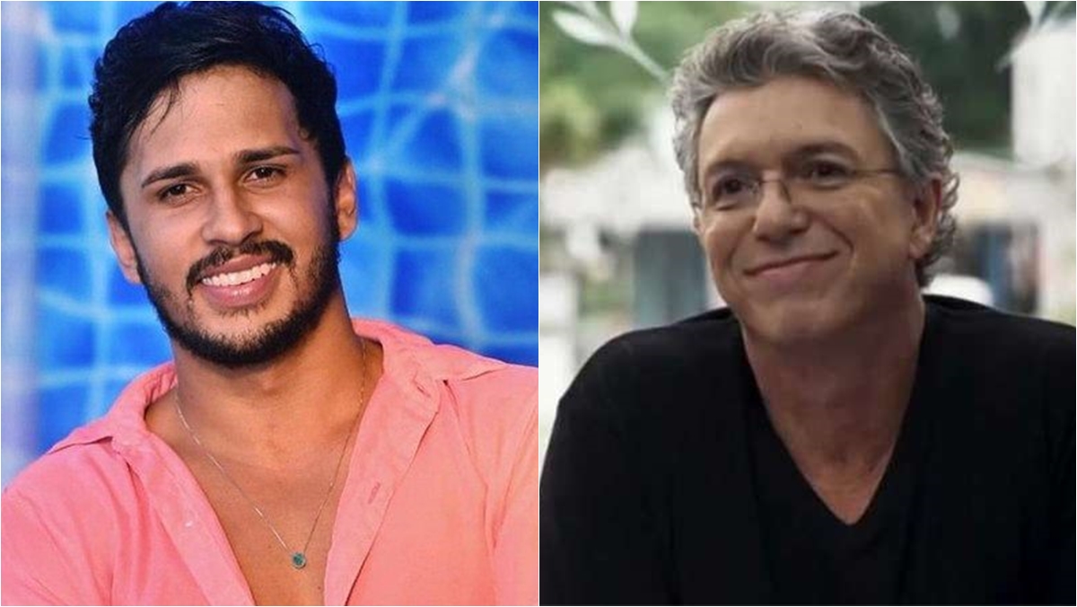 Lucas Guimarães e Boninho (Foto/Montagem)
