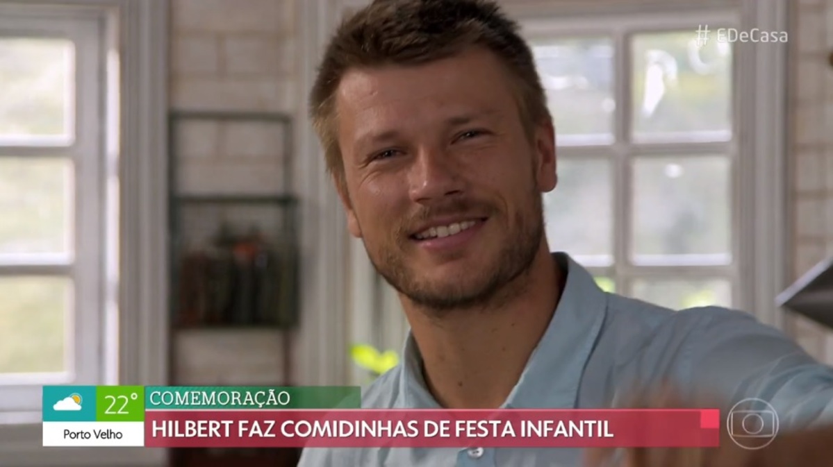 Rodrigo Hilbert no É de Casa