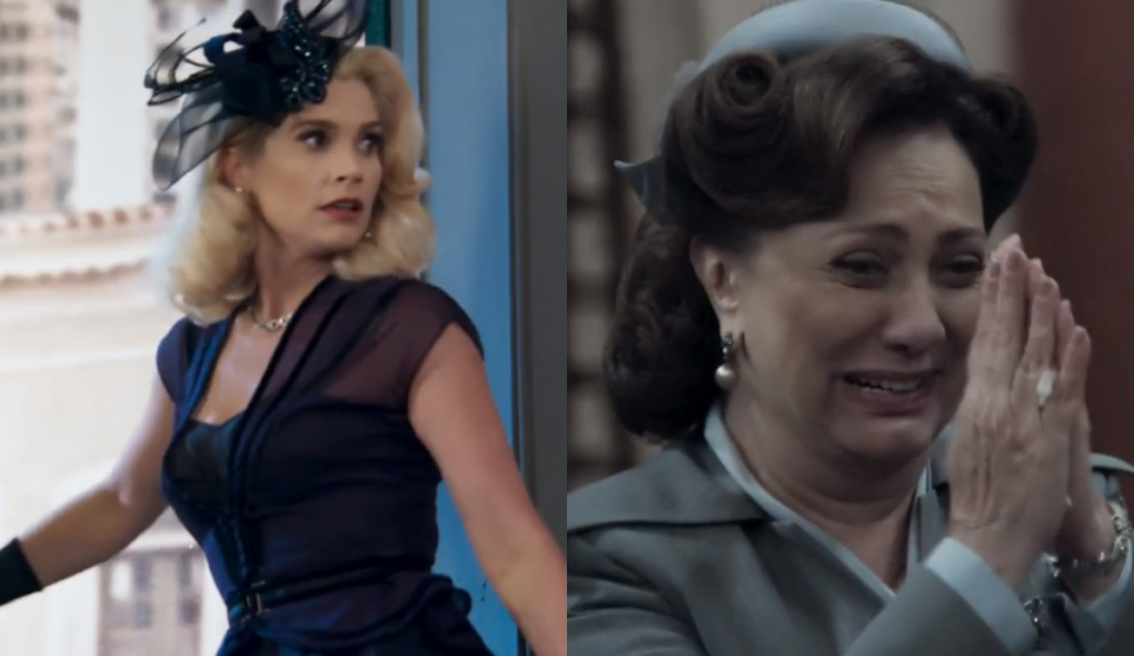 Sandra (Flávia Alessandra) e Anastácia (Eliane Giardini) de Êta Mundo Bom!