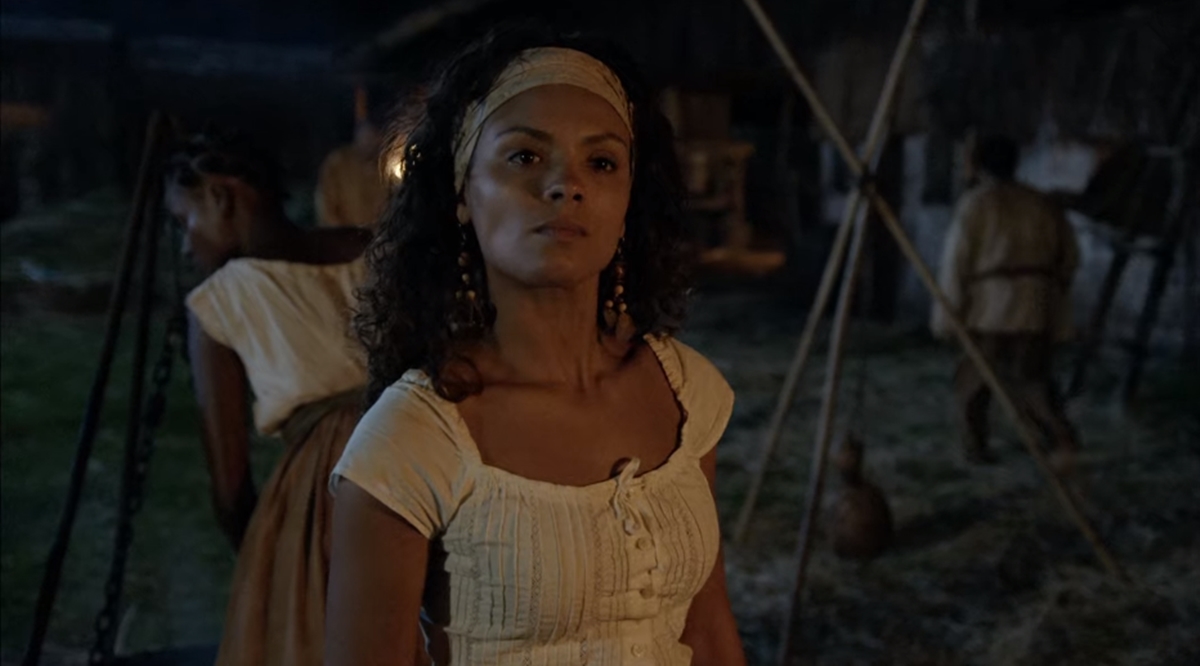 Esméria em Escrava Mãe (Reprodução: Record TV)
