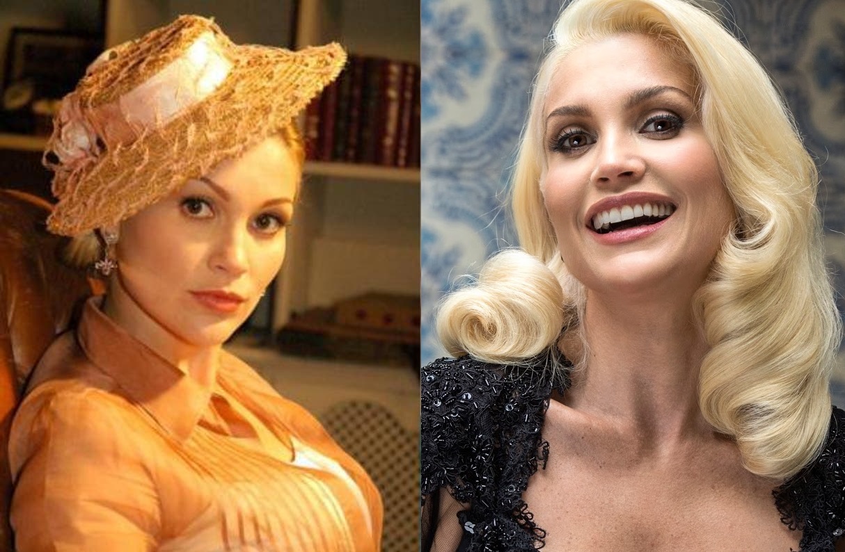 Flavia Alessandra em Alma Gêmea (2005) e em Êta Mundo Bom! (2016)