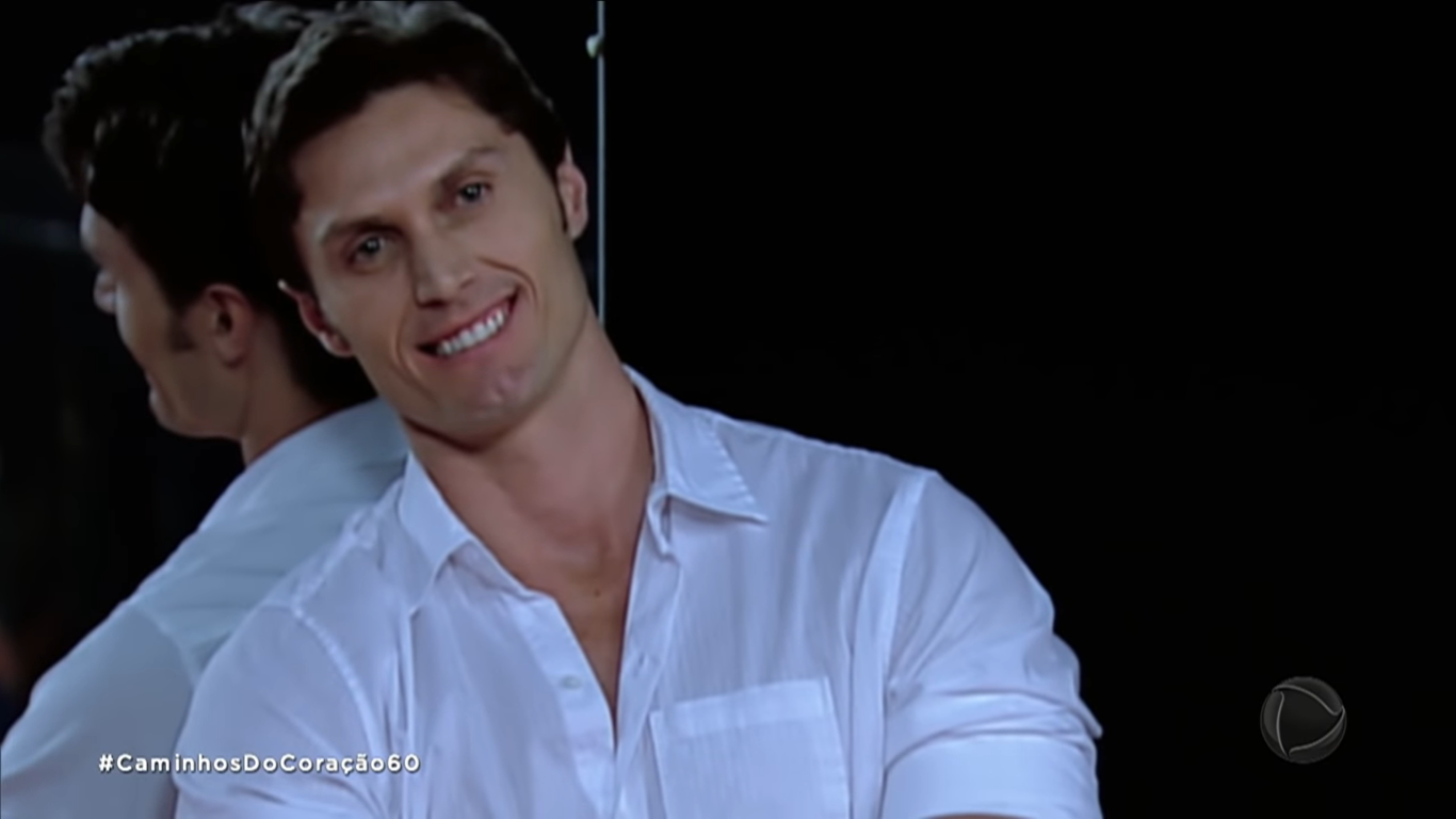 André Segatti como Ernesto em Os Mutantes (Reprodução / YouTube)