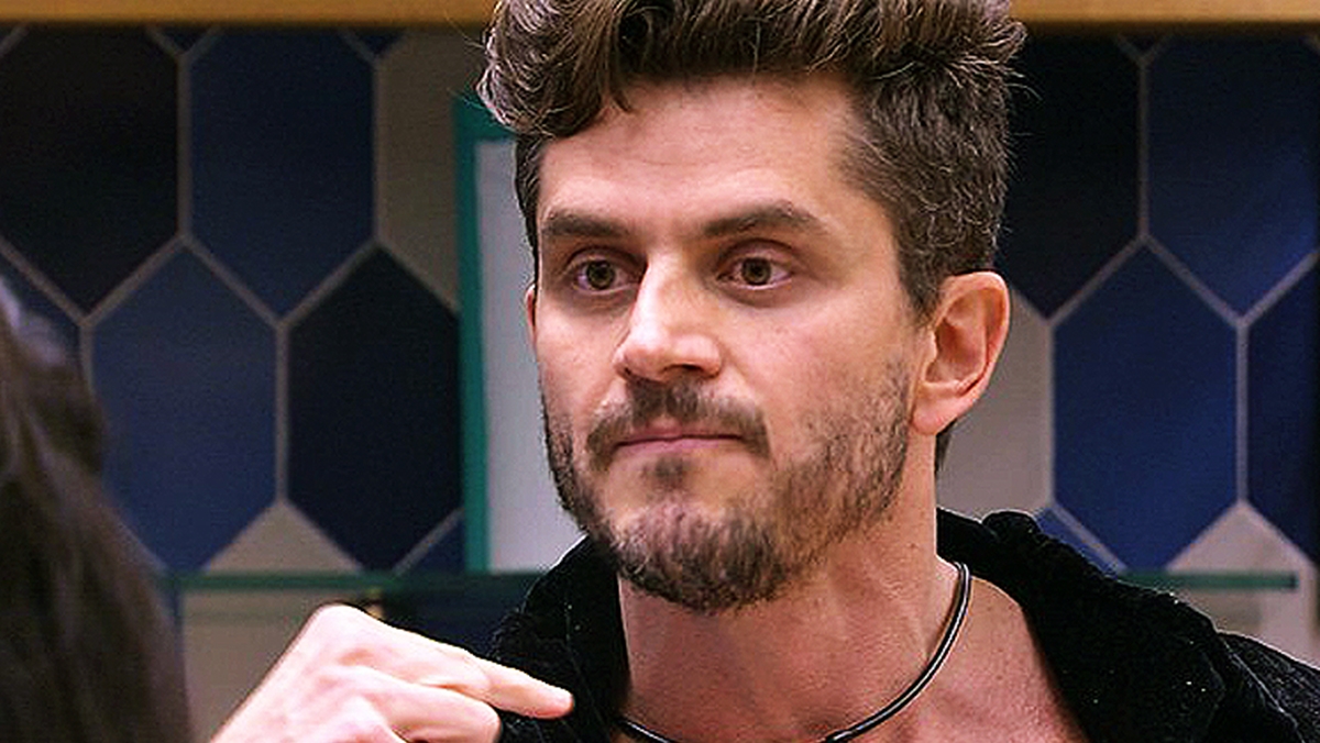 Marcos Harter em briga com Emilly Araújo no BBB17 (Reprodução: TV Globo)