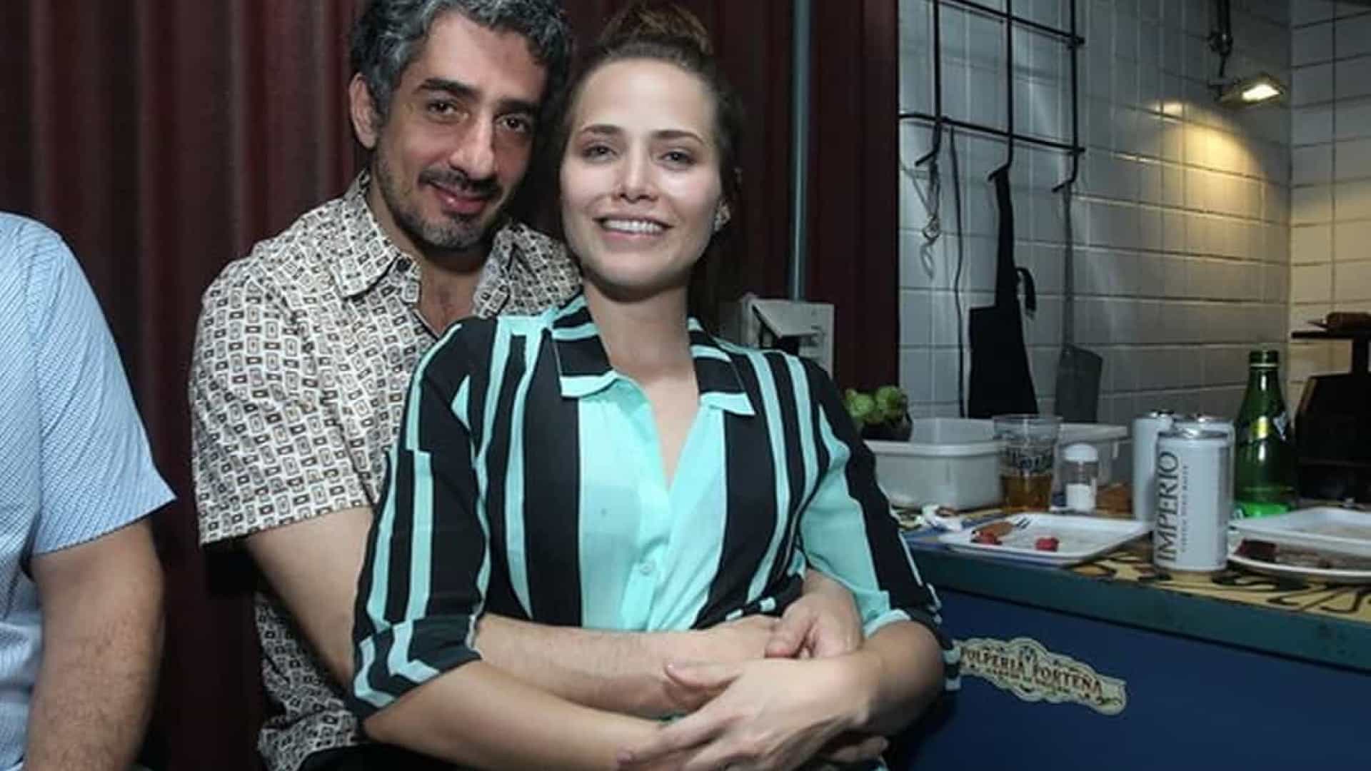 Michel Melamed e Letícia Colin