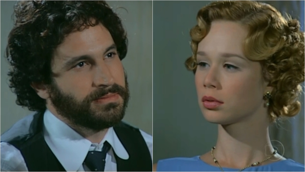 Ana Francisca e Miguel em Chocolate com Pimenta (Reprodução: Globo)