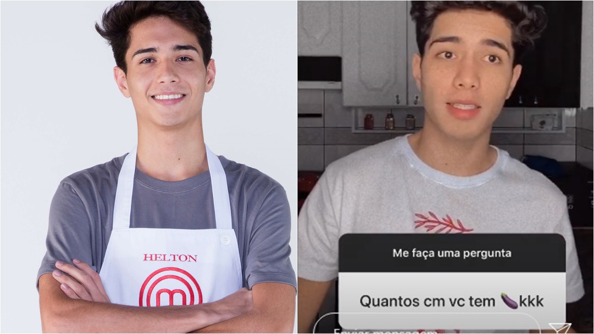 Helton Oliveira foi participante do MasterChef (Reprodução: Instagram)