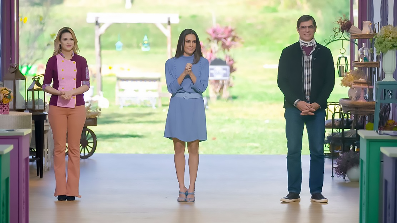 Beca Milano, Ticiana Villas Boas e Olivier Anquier