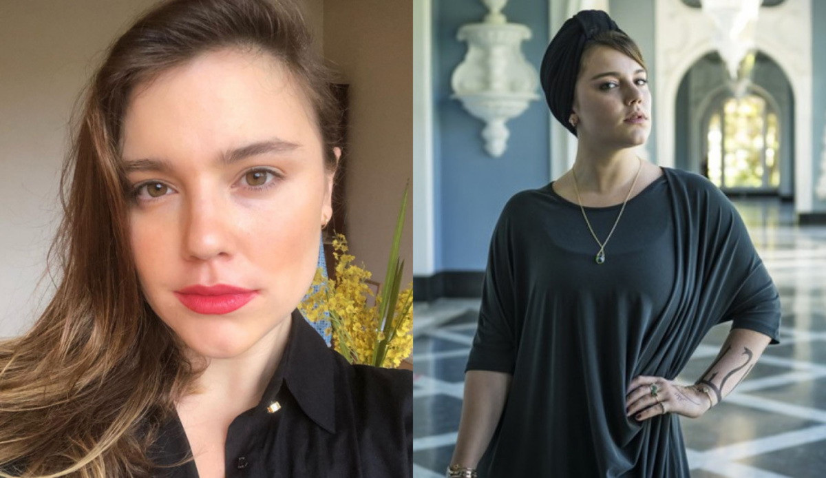 Alice Wegmann atualmente e como Dalila de Órfãos da Terra