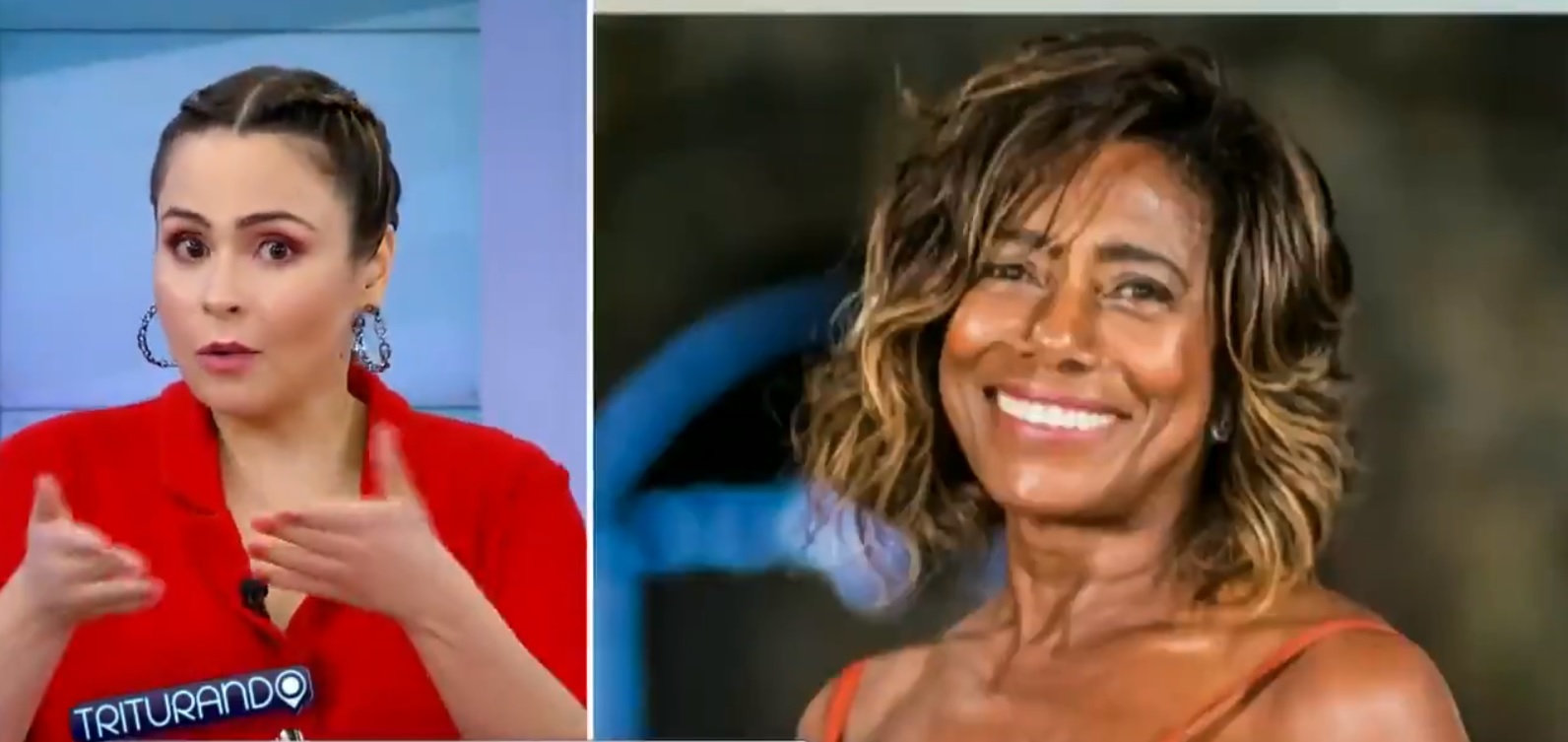 Ana Paula Renault falou no Triturando sobre Glória Maria