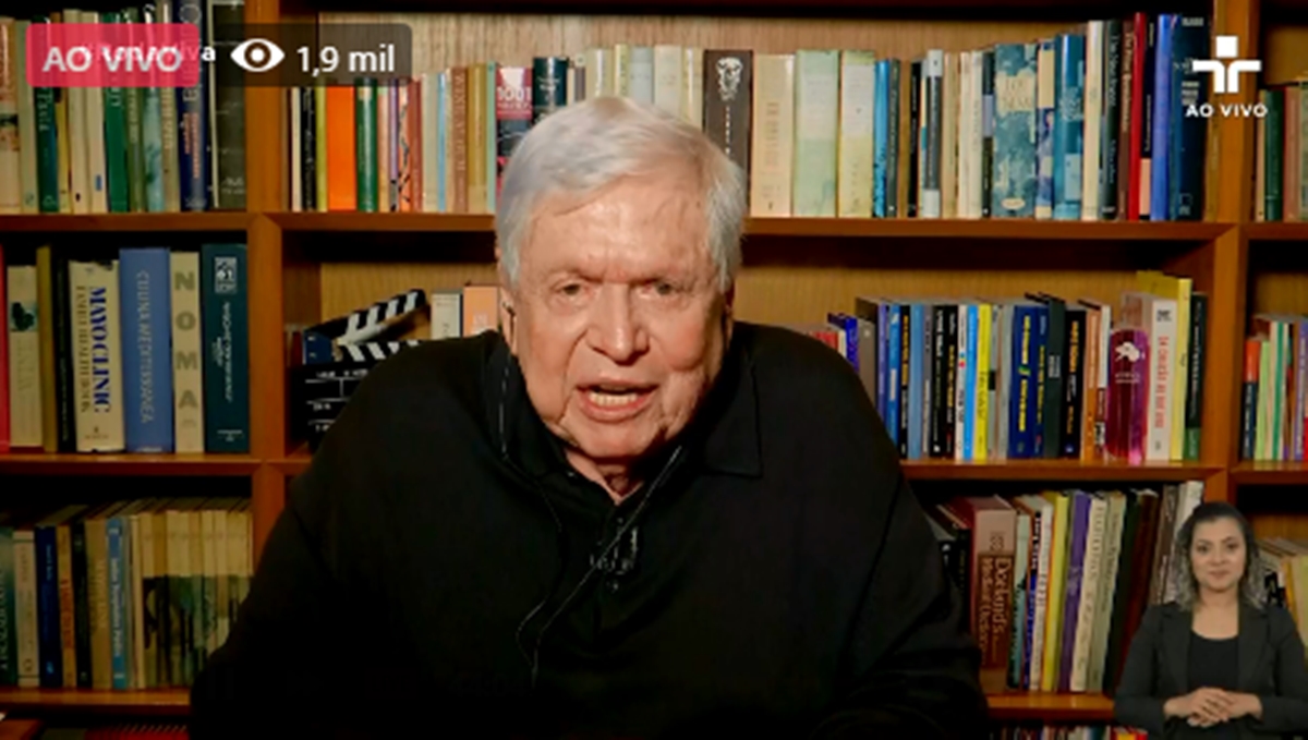 Boni foi o entrevistado do Roda Viva desta segunda (14) (Reprodução: TV Cultura)