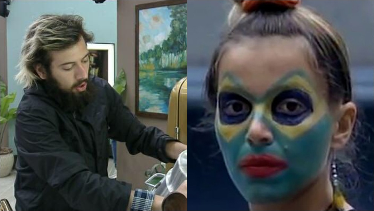 Cartolouco encarna Tina do BBB2 (Foto/Montagem)