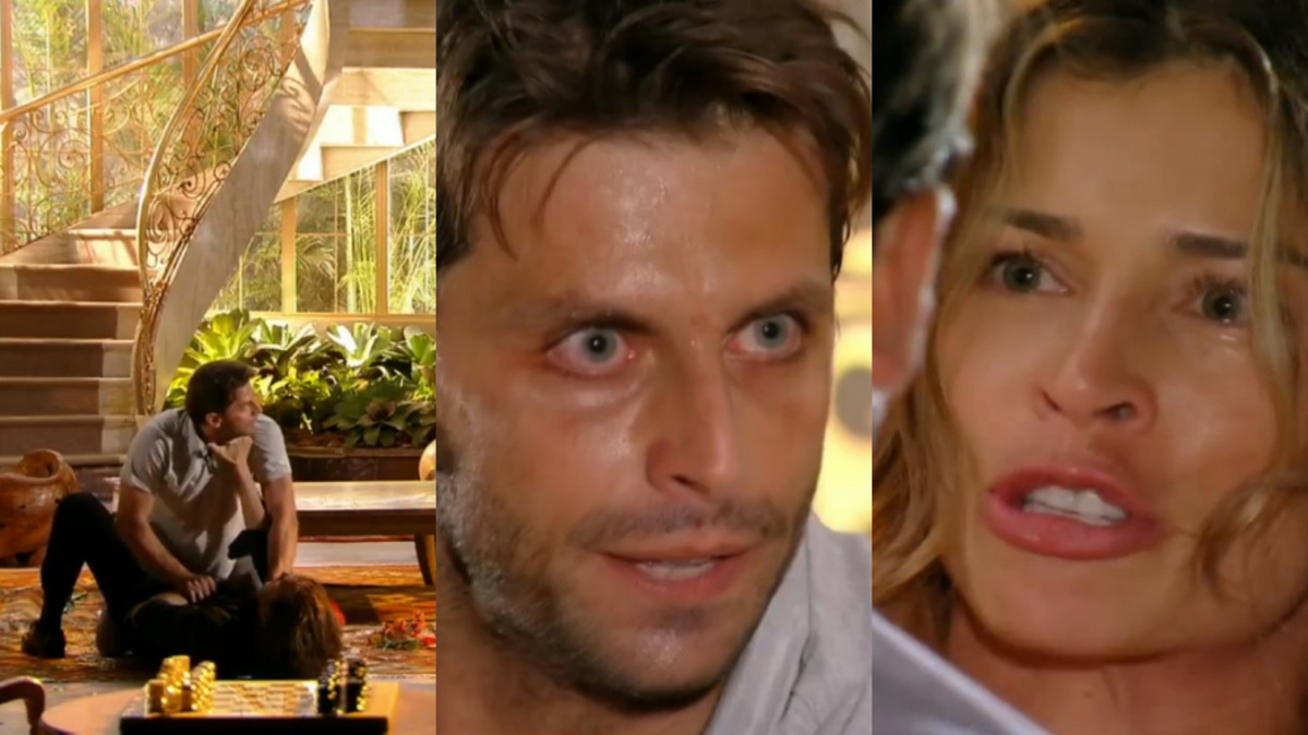 Cassiano (Henri Castelli) e Ester (Grazi Massafera) de Flor do Caribe