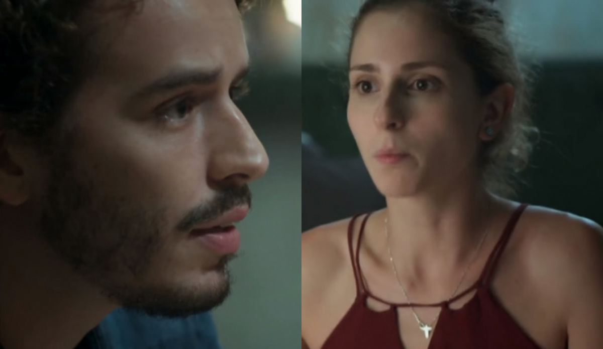 Cláudio (Gabriel Stauffer) e Ivana (Carol Duarte) de A Força do Querer