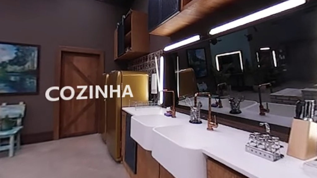 Cozinha em A Fazenda 12
