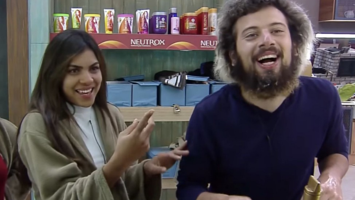 Tays Reis e Lucas Cartolouco