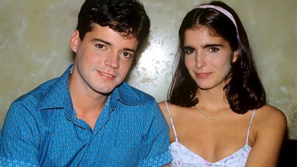Felipe Camargo e Malu Mader em Anos Dourados