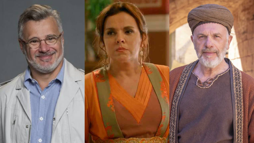 Tadeu Aguiar, Marcela Muniz e Henri Pagnoncelli
