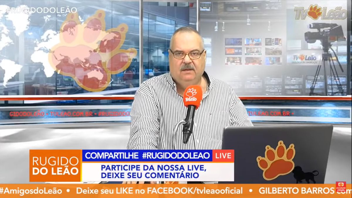 Gilberto Barros no Rugido do Leão