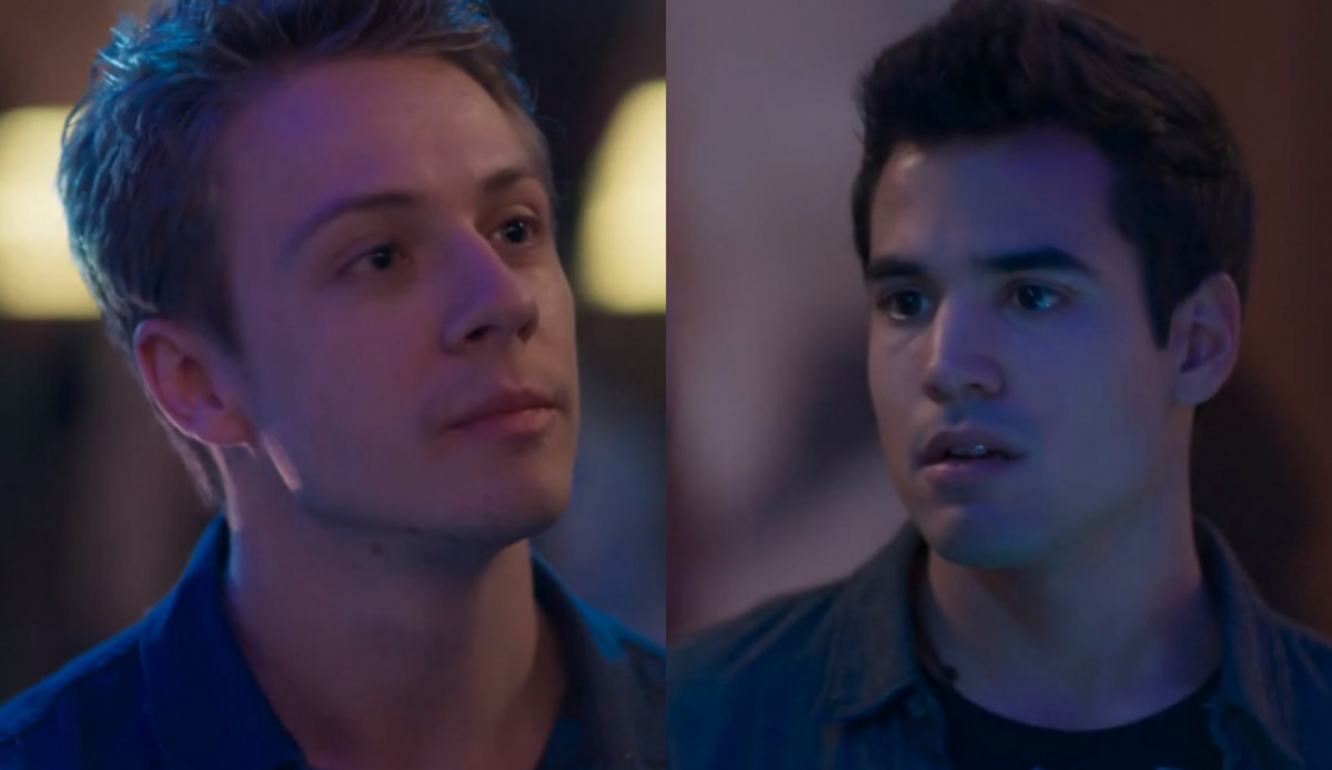 Guto (Bruno Gadiol) leva cantada em Malhação - Viva a Diferença