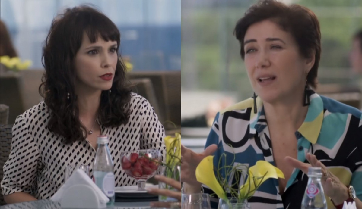 Irene (Débora Falabella) e Silvana (Lilia Cabral) de A Força do Querer