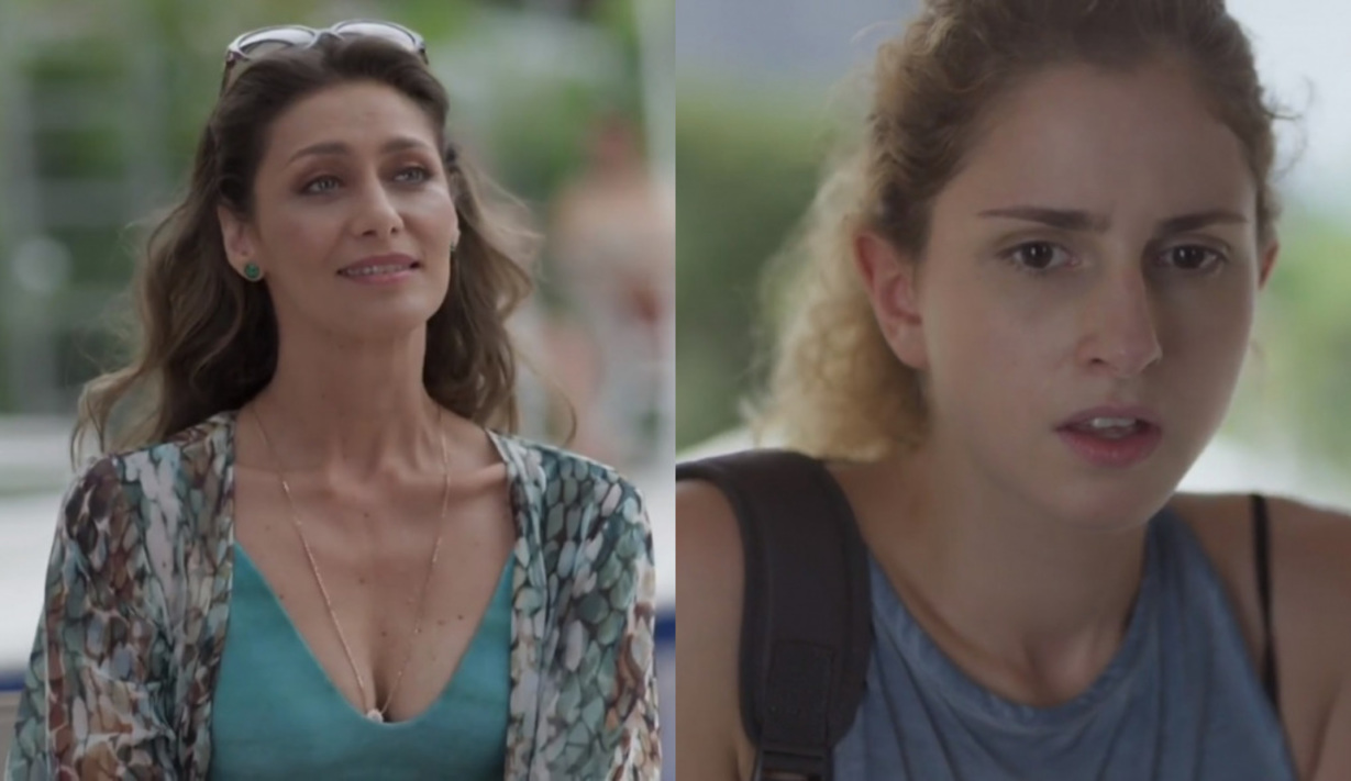 Joyce (Maria Fernanda Cândido) e Ivana (Carol Duarte) de A Força do Querer