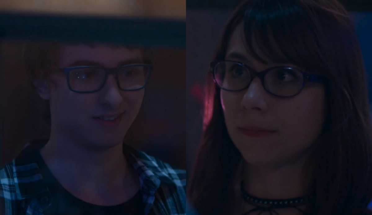 Juca (Mikael Marmorato) e Benê (Daphne Bozaski) de Malhação Viva a Diferença