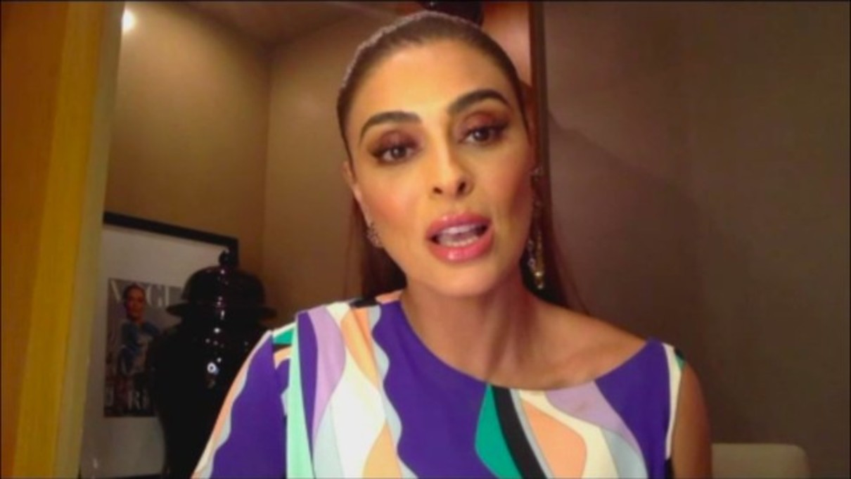Juliana Paes no Conversa com Bial
