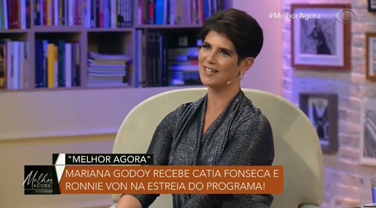 Mariana Godoy estreia na Band com o Melhor Agora (Reprodução: Band)