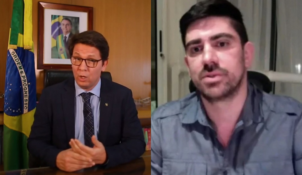 Mario Frias e Marcelo Adnet