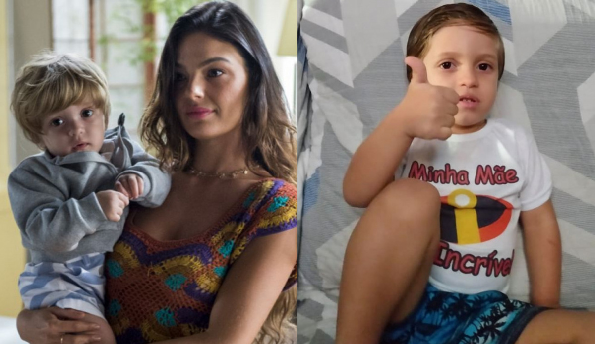 Ritinha (Isis Valverde) e Ruyzinho (Lorenzo Souza) de A Força do Querer