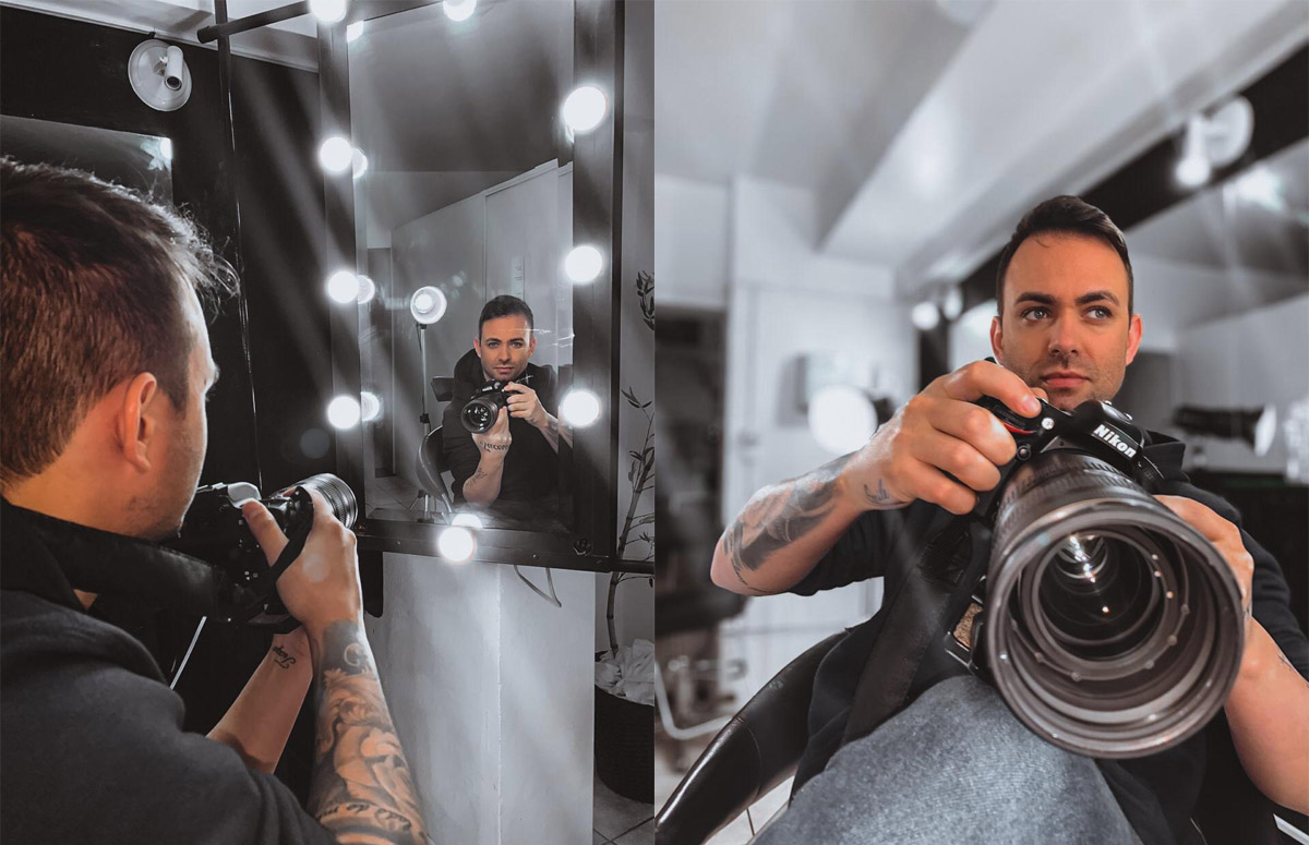 O fotógrafo Vagner Carvalho