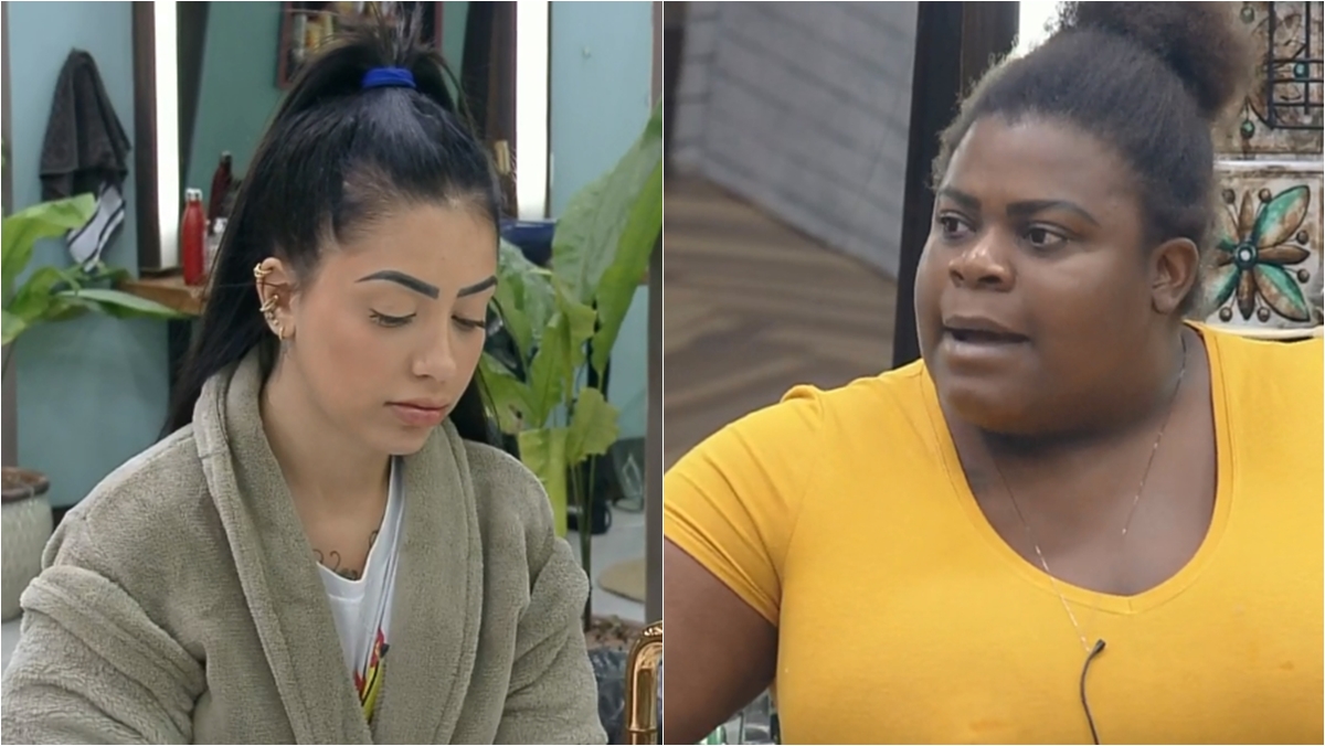 Jojo Todynho e Mirella se desentendem na cozinha por causa de arroz doce (Reprodução: PlayPlus)