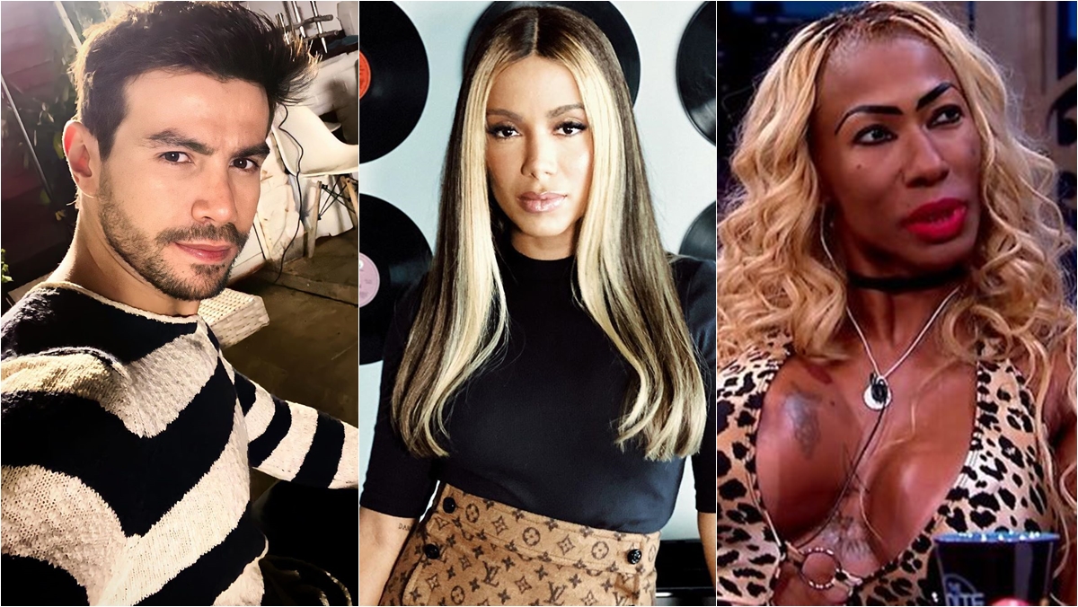 Mariano, Anitta e Inês Brasil (Foto/Montagem)