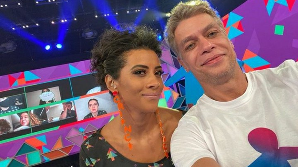 Fábio Assunção durante apresentação do Criança Esperança (Reprodução: TV Globo)