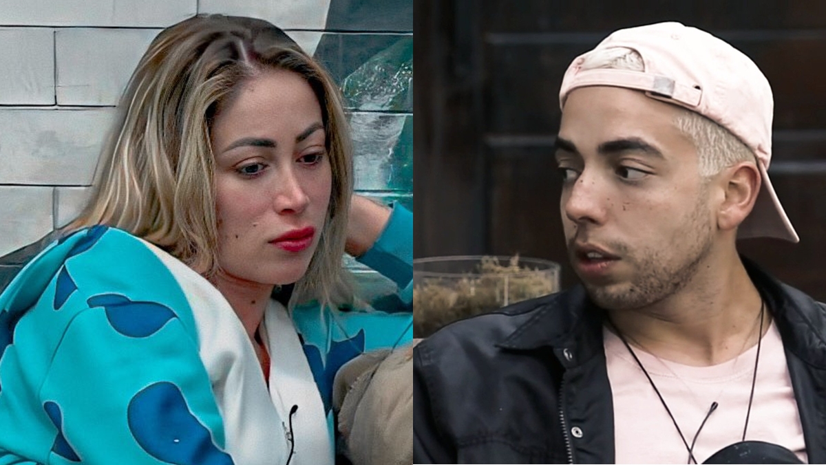 Caro Narizinho tem discussão com Lucas Selfie no pós-festa (Reprodução: PlayPlus)