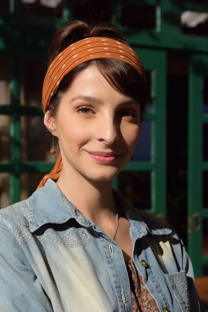 Atriz Michelle Batista, como Maria Antônia, de Amor Sem Igual