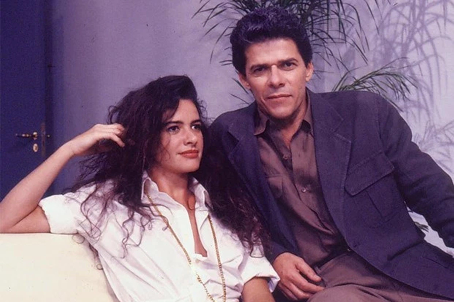 Ana Maria (Luma de Oliveira) e Ricardo (José Mayer) de Meu Bem, Meu Mal