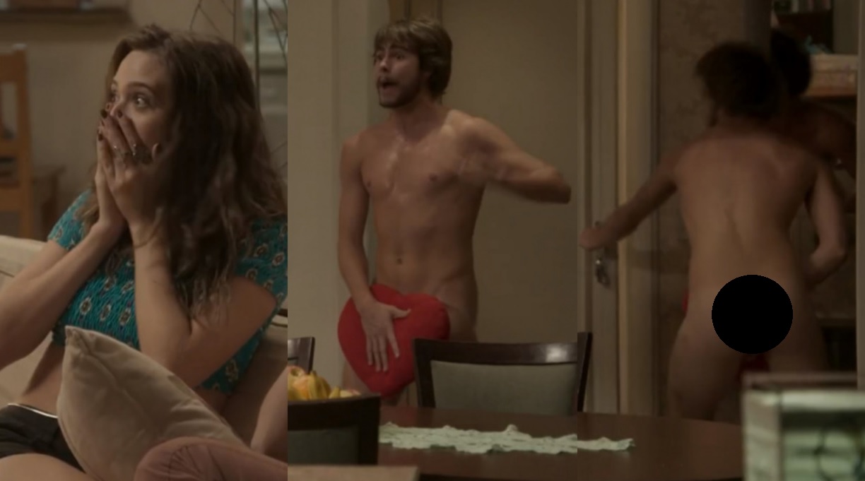 Cassandra (Juliana Paiva) e Maurício Ricardo (Rafael Vitti) de Totalmente Sem Noção Demais