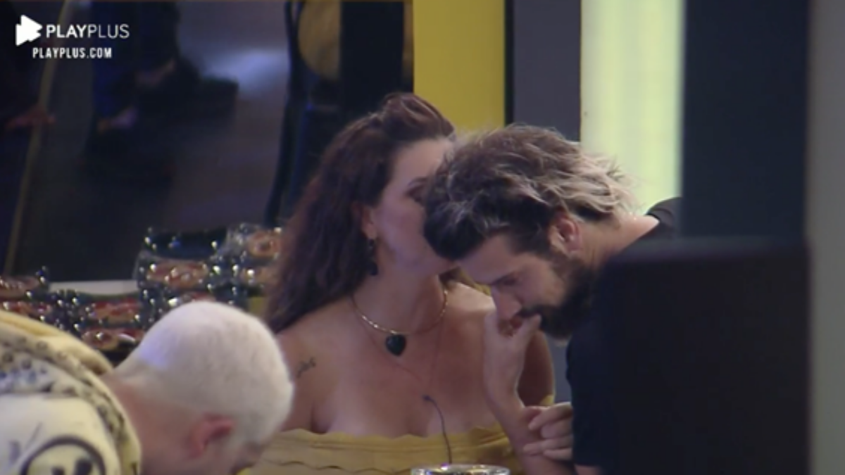 Lucas Cartolouco e Luiza Ambiel