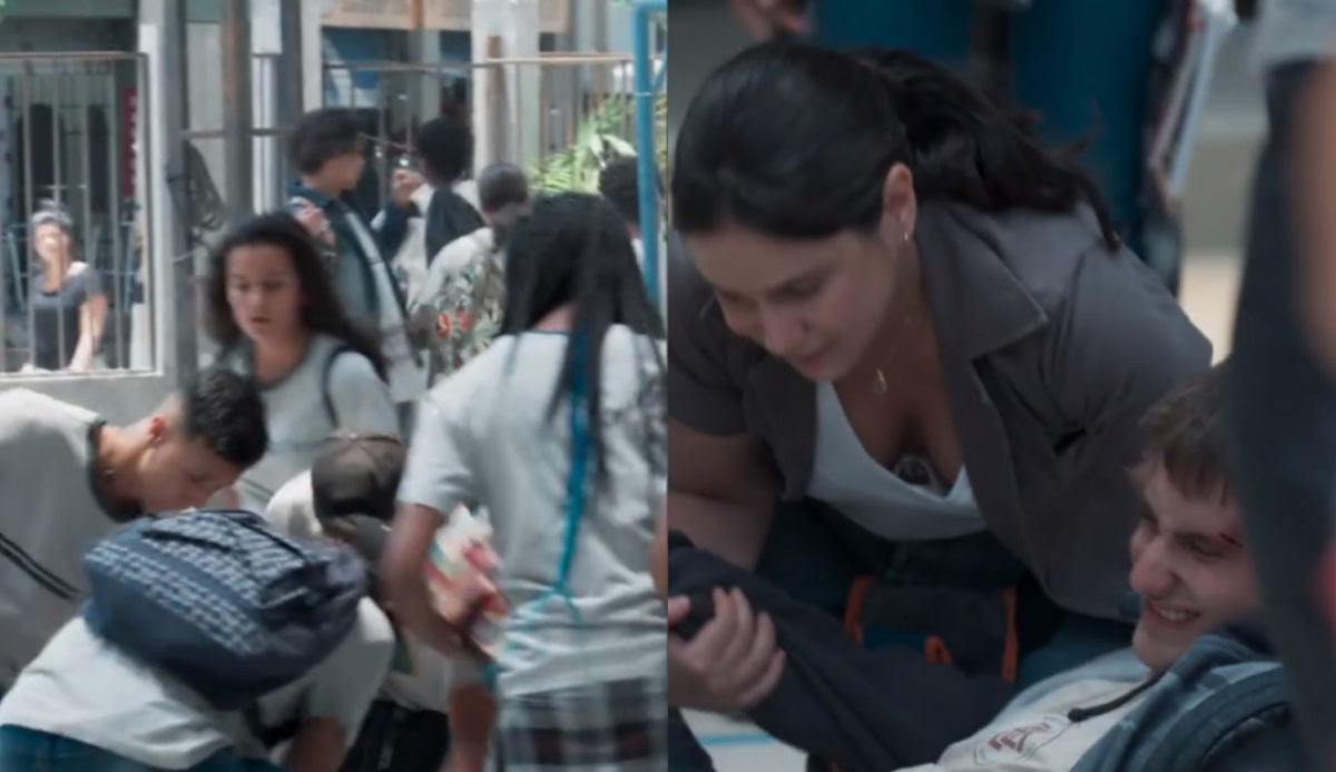 Dogão (Giovanni Gallo) e Josefina (Aline Fanju) de Malhação - Viva a Diferença
