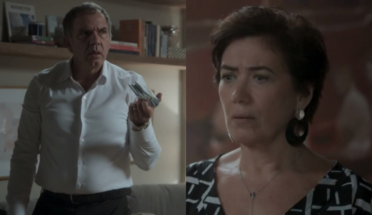Eurico (Humberto Martins) e Silvana (Lilia Cabral) de A Força do Querer